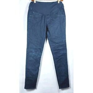 a:glow Maternity Skinny Jeans Size 8 Tall Dark‎ Wash